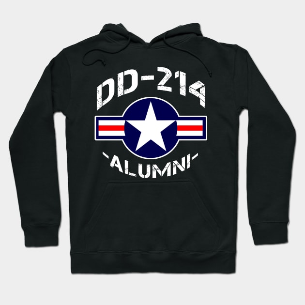 DD 214 Alumni Hoodie by soondoock